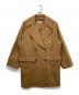JOURNAL STANDARD relume（ジャーナルスタンダード レリューム）の古着「Bellandi ミドルPコート」｜ブラウン