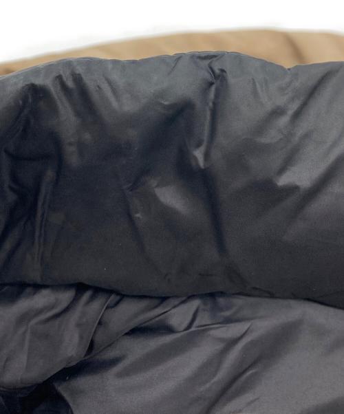 FIRST DOWN（ファーストダウン）FIRST DOWN (ファーストダウン) パネルダウンジャケット ブラック×ベージュ サイズ:XLの古着・服飾アイテム