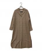 UNTITLEDアンタイトル）の古着「シャツワンピース」｜ベージュ