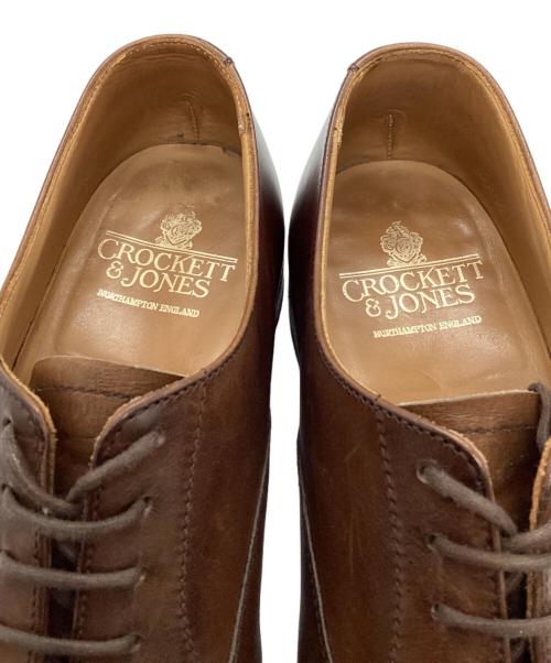 Crockett & Jones（クロケット＆ジョーンズ）Crockett & Jones (クロケット＆ジョーンズ) ストレートチップシューズ ブラウン サイズ:SIZE 7 Eの古着・服飾アイテム