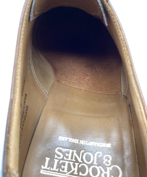 Crockett & Jones（クロケット＆ジョーンズ）Crockett & Jones (クロケット＆ジョーンズ) ストレートチップシューズ ブラウン サイズ:SIZE 7 Eの古着・服飾アイテム