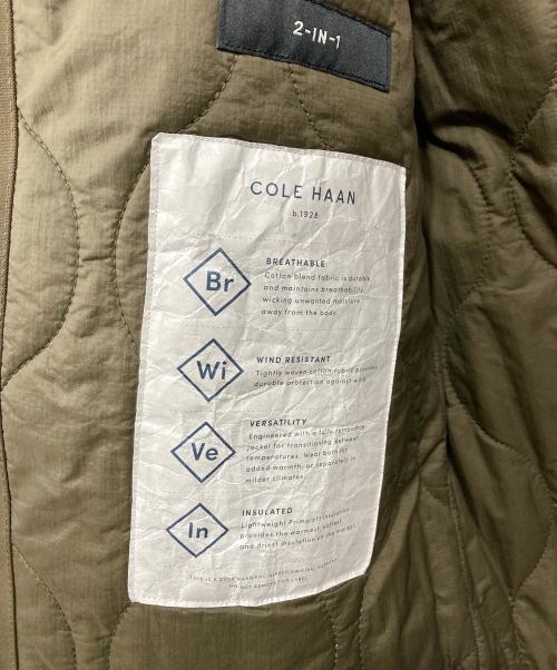 COLE HAAN（コールハーン）COLE HAAN (コールハーン) ライナー付きコート カーキ サイズ:Sの古着・服飾アイテム