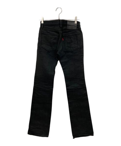 IRON HEART（アイアンハート）IRON HEART (アイアンハート) ボタンフライ デニムパンツ ブラック サイズ:28の古着・服飾アイテム