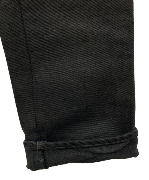 IRON HEART（アイアンハート）IRON HEART (アイアンハート) ボタンフライ デニムパンツ ブラック サイズ:28の古着・服飾アイテム