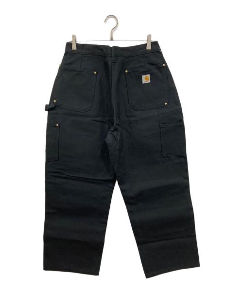 CarHartt（カーハート）CarHartt (カーハート) ダブルニーペインターパンツ ブラック サイズ:W40の古着・服飾アイテム