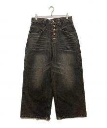 Ballsy.Brothers（ボールジーブラザーズ）の古着「super wide baggy denim / スーパーワイドバギーデニムパンツ」｜インディゴ