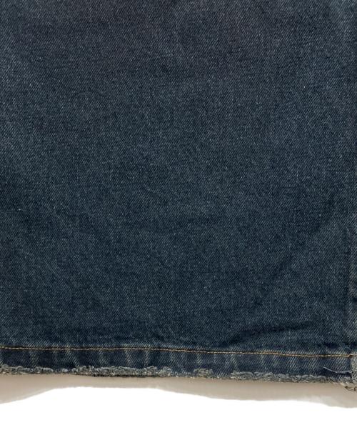 Ballsy.Brothers（ボールジーブラザーズ）BALLSY.BROTHERS (ボールジーブラザーズ) super wide baggy denim / スーパーワイドバギーデニムパンツ インディゴ サイズ:Lの古着・服飾アイテム