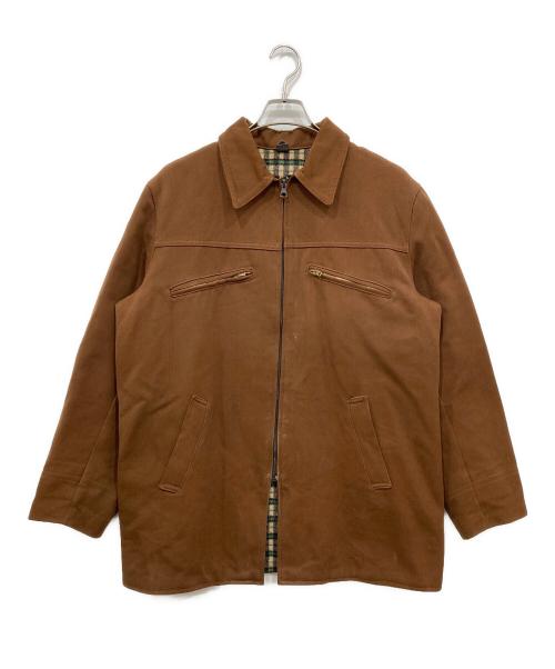 LE GRILLON（ル グリヨン）LE GRILLON (ル グリヨン) 裏ブランケット ヴィンテージジャケット ブラウン サイズ:表記無しの古着・服飾アイテム