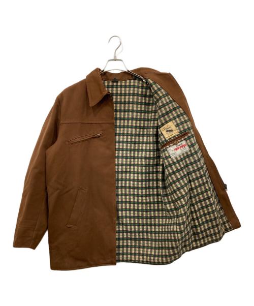 LE GRILLON（ル グリヨン）LE GRILLON (ル グリヨン) 裏ブランケット ヴィンテージジャケット ブラウン サイズ:表記無しの古着・服飾アイテム