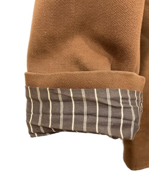 LE GRILLON（ル グリヨン）LE GRILLON (ル グリヨン) 裏ブランケット ヴィンテージジャケット ブラウン サイズ:表記無しの古着・服飾アイテム