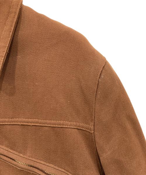 LE GRILLON（ル グリヨン）LE GRILLON (ル グリヨン) 裏ブランケット ヴィンテージジャケット ブラウン サイズ:表記無しの古着・服飾アイテム