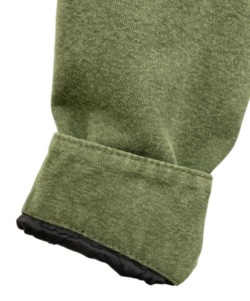 PATINA VINTAGE（パティナヴィンテージ）PATINA VINTAGE (パティナヴィンテージ) バイカラーワークジャケット カーキ サイズ:XSの古着・服飾アイテム