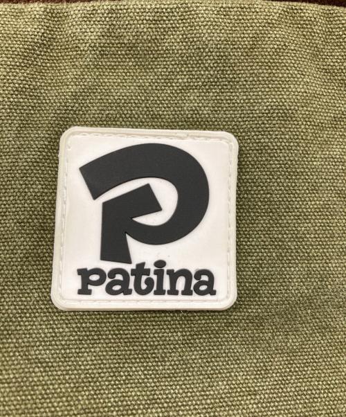 PATINA VINTAGE（パティナヴィンテージ）PATINA VINTAGE (パティナヴィンテージ) バイカラーワークジャケット カーキ サイズ:XSの古着・服飾アイテム