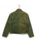 PATINA VINTAGE (パティナヴィンテージ) バイカラーワークジャケット カーキ サイズ:XS：20000円