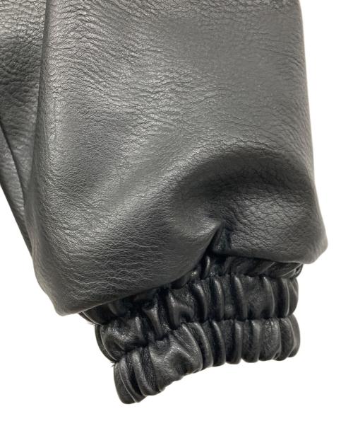 CAMPHOR WOOD（カンファーウッド）CAMPHOR WOOD (カンファーウッド) レザー/ファーフェイクリバーシブルフライトジャケット ブラック サイズ:Sの古着・服飾アイテム