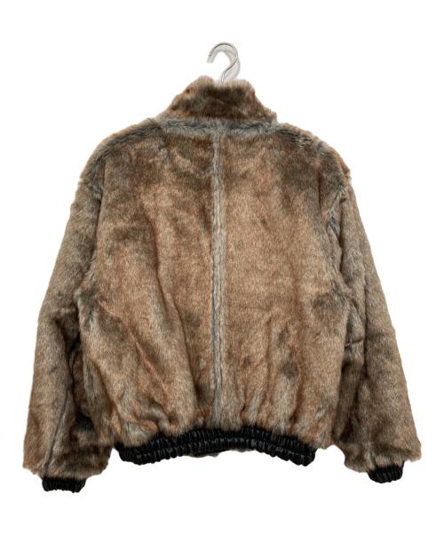 CAMPHOR WOOD（カンファーウッド）CAMPHOR WOOD (カンファーウッド) レザー/ファーフェイクリバーシブルフライトジャケット ブラック サイズ:Sの古着・服飾アイテム