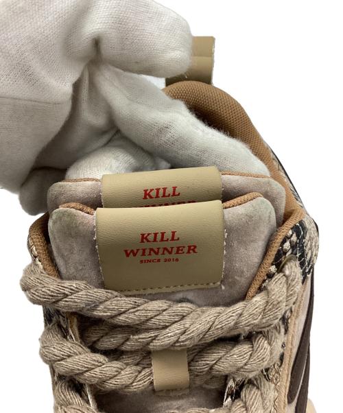 KILLWINNER（キルウィナー）KILLWINNER (キルウィナー) スニーカー ベージュ サイズ:26.5cmの古着・服飾アイテム
