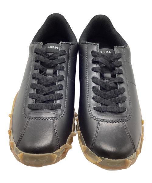 UN+BA（ウンバ）UN+BA (ウンバ) スニーカー ブラック サイズ:27cmの古着・服飾アイテム