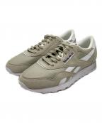 REEBOKリーボック）の古着「クラシックナイロン スニーカー」｜ベージュ