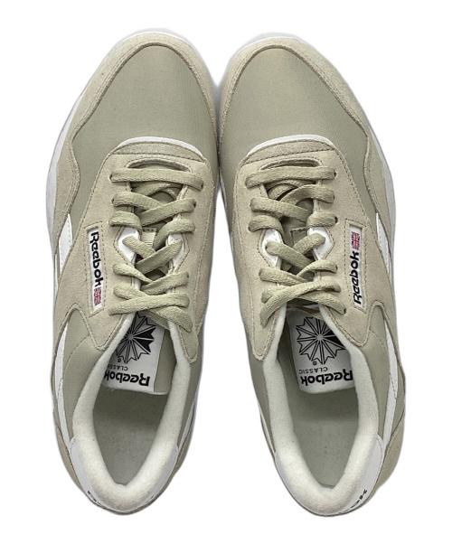 REEBOK（リーボック）REEBOK (リーボック) クラシックナイロン スニーカー ベージュ サイズ:27の古着・服飾アイテム