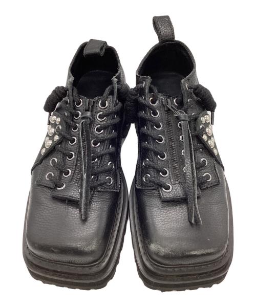 DAIRIKU（ダイリク）DAIRIKU (ダイリク) スタッズファイヤーマンブーツ ブラック サイズ:26cmの古着・服飾アイテム