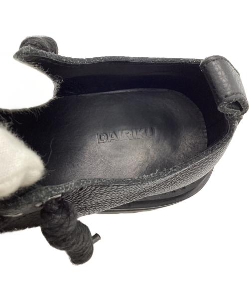 DAIRIKU（ダイリク）DAIRIKU (ダイリク) スタッズファイヤーマンブーツ ブラック サイズ:26cmの古着・服飾アイテム