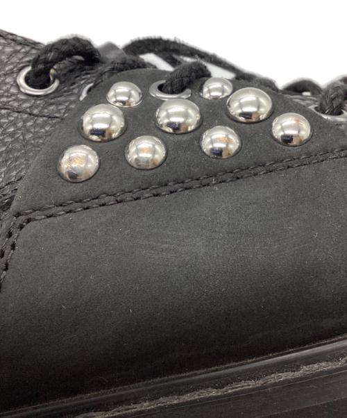 DAIRIKU（ダイリク）DAIRIKU (ダイリク) スタッズファイヤーマンブーツ ブラック サイズ:26cmの古着・服飾アイテム