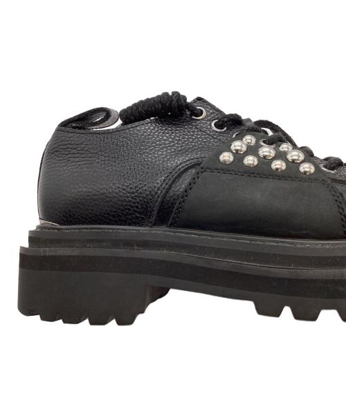 DAIRIKU（ダイリク）DAIRIKU (ダイリク) スタッズファイヤーマンブーツ ブラック サイズ:26cmの古着・服飾アイテム