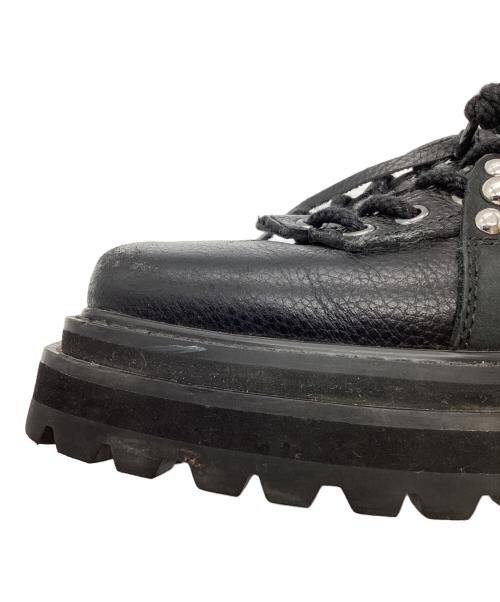 DAIRIKU（ダイリク）DAIRIKU (ダイリク) スタッズファイヤーマンブーツ ブラック サイズ:26cmの古着・服飾アイテム