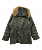 ALPHAアルファ）の古着「N-3Bフライトジャケット」｜カーキ