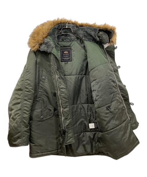 ALPHA（アルファ）ALPHA (アルファ) N-3Bフライトジャケット カーキ サイズ:Sの古着・服飾アイテム