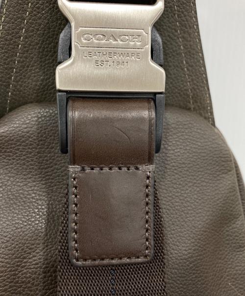 COACH（コーチ）COACH (コーチ) ボディーバッグ ブラウンの古着・服飾アイテム
