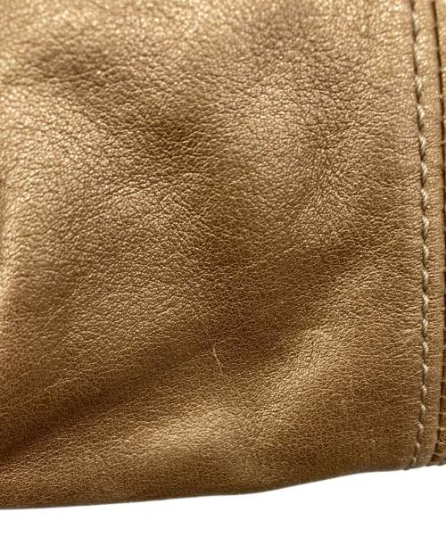 COACH（コーチ）COACH (コーチ) ターンロック ハンドバッグ ブラウンの古着・服飾アイテム