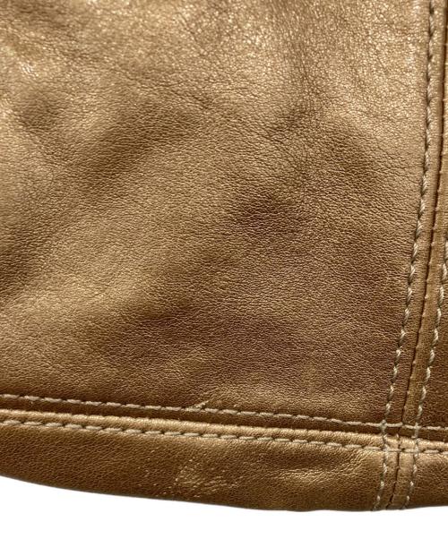 COACH（コーチ）COACH (コーチ) ターンロック ハンドバッグ ブラウンの古着・服飾アイテム