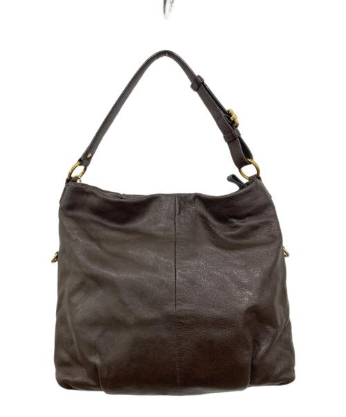 COACH（コーチ）COACH (コーチ) セミショルダーバッグ ブラウンの古着・服飾アイテム