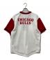 MITCHELL & NESS (ミッチェルアンドネス) メッシュTシャツ ホワイト×レッド サイズ:XL 未使用品：7000円