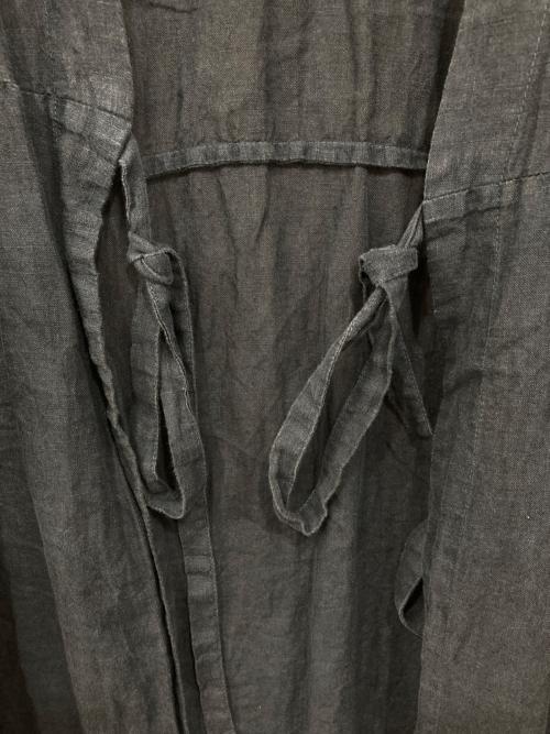 Veritecoeur（ヴェリテクール）Veritecoeur (ヴェリテクール) リネローブコート ネイビー サイズ:Freeの古着・服飾アイテム