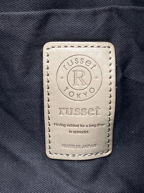 russet（ラシット）russet (ラシット) トートバッグ ブラックの古着・服飾アイテム