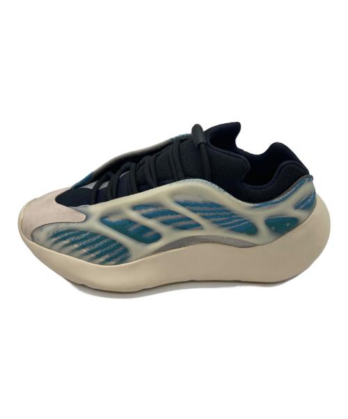 adidas（アディダス）adidas (アディダス) スニーカー ブルー×アイボリー サイズ:27㎝の古着・服飾アイテム