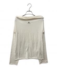 MARTIN MARGIELA（マルタン・マルジェラ）の古着「ハイネックカットソー」｜アイボリー