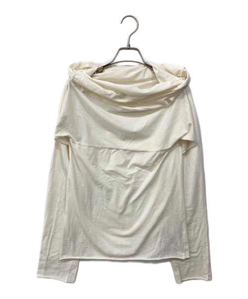 MARTIN MARGIELA（マルタン・マルジェラ）MARTIN MARGIELA (マルタン・マルジェラ) ハイネックカットソー アイボリー サイズ:Mの古着・服飾アイテム