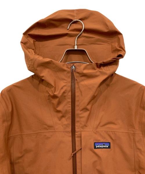 Patagonia（パタゴニア）Patagonia (パタゴニア) ボルダー・フォーク・レイン・ジャケット ブラウン サイズ:Sの古着・服飾アイテム