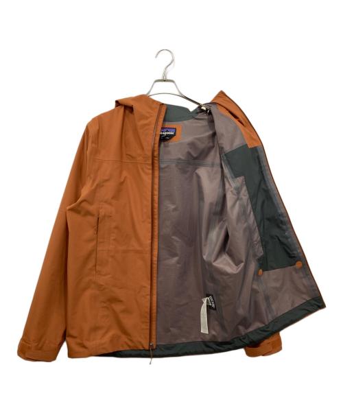 Patagonia（パタゴニア）Patagonia (パタゴニア) ボルダー・フォーク・レイン・ジャケット ブラウン サイズ:Sの古着・服飾アイテム