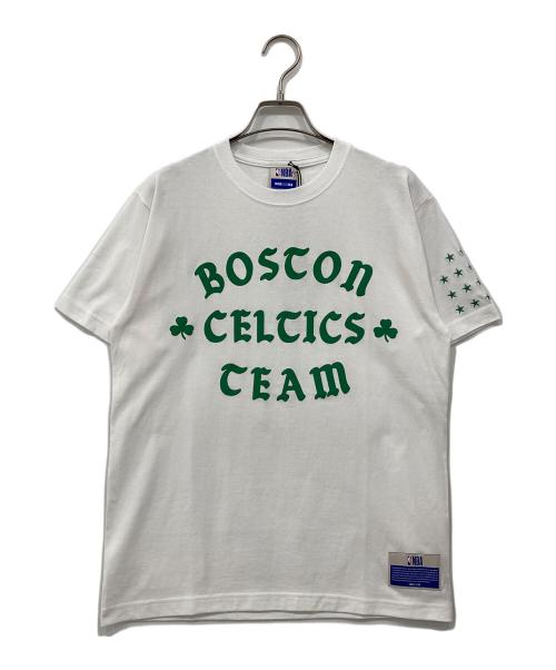 WIND AND SEA（ウィンダンシー）WIND AND SEA (ウィンダンシー) NBA (エヌビーエー) プリントTシャツ ホワイト サイズ:S 未使用品の古着・服飾アイテム