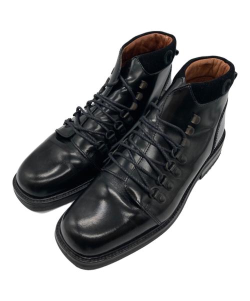 GUCCI（グッチ）GUCCI (グッチ) レースアップブーツ ブラック サイズ:36の古着・服飾アイテム