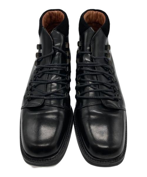 GUCCI（グッチ）GUCCI (グッチ) レースアップブーツ ブラック サイズ:36の古着・服飾アイテム