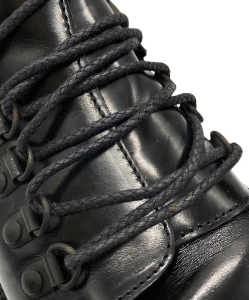 GUCCI（グッチ）GUCCI (グッチ) レースアップブーツ ブラック サイズ:36の古着・服飾アイテム