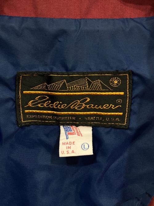 Eddie Bauer（エディーバウアー）Eddie Bauer (エディーバウアー) マウンテンパーカー レッド サイズ:Lの古着・服飾アイテム