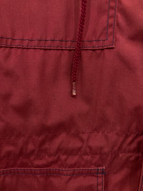 Eddie Bauer（エディーバウアー）Eddie Bauer (エディーバウアー) マウンテンパーカー レッド サイズ:Lの古着・服飾アイテム