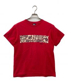 stussy（ステューシー）の古着「プリントTシャツ」｜レッド